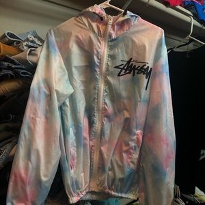 Rare! Tie-dye stussy windbreaker